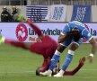 CSU CRAIOVA - CFR CLUJ 0-0 // GALERIE FOTO Momente cu sufletul la gură la Craiova! Kevin Boli, căzătură TERIBILĂ 