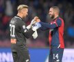 Ionuț Radu în Napoli - Genoa 1-1 // FOTO: Guliver/Getty Images