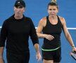 Simona Halep și Darren Cahill  // FOTO: Guliver/Getty Images