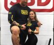 Hafþór Júlíus Björnsson, „ The Mountain” din Game of Thrones, alături de alături de soția lui, superba Kelsey Morgan Henson