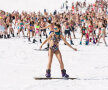 FOTO HOT Pârtia pe care se schiază doar în bikini: sute de schiori renunță la haine!
