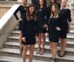 FRANȚA - ROMÂNIA FED CUP / FOTO Simona Halep, Irina Begu, Mihaela Buzărnescu, Raluca Olaru și Monica Niculescu, elegante la dineul oficial