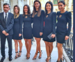 FRANȚA - ROMÂNIA FED CUP / FOTO Simona Halep, Irina Begu, Mihaela Buzărnescu, Raluca Olaru și Monica Niculescu, elegante la dineul oficial