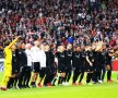 O noapte istorică pentru „vulturii” de la Eintracht Frankfurt în Europa League. Au eliminat Benfica și s-au calificat într-o semifinală de cupă europeană pentru prima dată din 1980! Vor juca în penultimul act împotriva lui Chelsea. Foto: Reuters