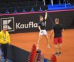 Simona Halep la antrenamentul de azi FOTO: Raed Krishan