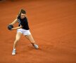 Simona Halep la antrenamentul de azi FOTO: Raed Krishan