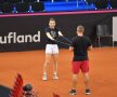 Simona Halep la antrenamentul de azi FOTO: Raed Krishan