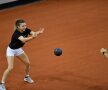 Simona Halep la antrenamentul de azi FOTO: Raed Krishan