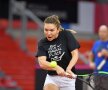 Simona Halep la antrenamentul de azi FOTO: Raed Krishan