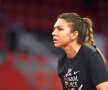 Simona Halep la antrenamentul de azi FOTO: Raed Krishan