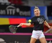 Simona Halep la antrenamentul de azi FOTO: Raed Krishan