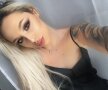 GALERIE FOTO Sexy-blondina unuia dintre cei mai tineri portari titulari ai Ligii 1! E pasionată de tatuaje și bulldogi 