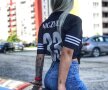 GALERIE FOTO Sexy-blondina unuia dintre cei mai tineri portari titulari ai Ligii 1! E pasionată de tatuaje și bulldogi 