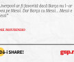 Liverpool ar fi favorită dacă Barça nu l-ar avea pe Messi. Dar Barça cu Messi... Messi e Messi