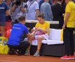 Halep - Garcia, FRANȚA - ROMÂNIA, FED CUP 2019 Foto: Raed Krishan