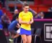 Halep - Garcia, FRANȚA - ROMÂNIA, FED CUP 2019 Foto: Raed Krishan