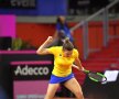 Halep - Garcia, FRANȚA - ROMÂNIA, FED CUP 2019 Foto: Raed Krishan