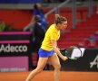 Halep - Garcia, FRANȚA - ROMÂNIA, FED CUP 2019 Foto: Raed Krishan