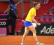 Halep - Garcia, FRANȚA - ROMÂNIA, FED CUP 2019 Foto: Raed Krishan