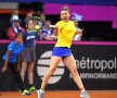 Halep - Garcia, FRANȚA - ROMÂNIA, FED CUP 2019 Foto: Raed Krishan