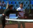 Sorana Cîrtea a făcut o adevărată criză de nervi în dialogul pe care l-a avut cu arbitrul // Capturi TV Digi Sport