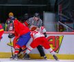 România a învins Polonia și e la două meciuri distanță de promovarea în Grupa A a Diviziei 1 Foto: IIHF