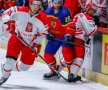 România a învins Polonia și e la două meciuri distanță de promovarea în Grupa A a Diviziei 1 Foto: IIHF