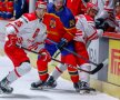 România a învins Polonia și e la două meciuri distanță de promovarea în Grupa A a Diviziei 1 Foto: IIHF