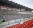 Așa arăta stadionul din Sibiu pe 14 aprilie, când a fost vizitat de Justin Gafiuc, reporterul special al Gazetei 
