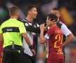 Cristiano îi face semn lui Florenzi că e mic de înălțime // Foto: Reuters