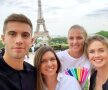SIMONA HALEP LA ROLAND GARROS // FOTO Halep, poză specială la Turnul Eiffel cu Pliskova, Svitolina și Coric » La ce au făcut reclamă cei patru