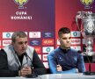Gică și Ianis Hagi au prefațat finala Astra - Viitorul  // foto: frf.ro