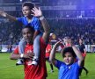 Eric de Oliveira, celebrând victoria din Cupă alături de copiii săi // FOTO: Cristi Preda