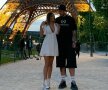 Denis Alibec și iubita sa, în vacanță la Paris