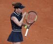 GALERIE FOTO Victorie chinuită pentru Simona Halep cu Ajla Tomljanovic în turul 1 de la Roland Garros! Știe cu cine va juca mai departe 