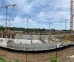 FOTO Noi imagini de pe șantierele din Ghencea și Giulești! Stadionul Stelei prinde contur, șansele ca arena Rapidului să fie gata pentru EURO sunt mici