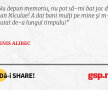 Nu depun memoriu, nu pot să-mi bat joc de Ioan Niculae! A dat bani mulți pe mine și m-a ajutat de-a lungul timpului