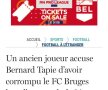 Acuzațiile lui Dinu la adresa lui Crăciunescu și Bernard Tapie au aprins Europa! Presa vuiește: „Corupție în Liga Campionilor!”