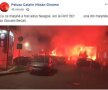 DINAMO // VIDEO+FOTO REVOLTĂ la miezul nopții! Ultrașii lui Dinamo s-au dus peste Negoiță la Rin, cu o cruce și torțe! Au incendiat gazonul din fața hotelului