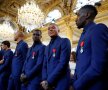 FOTO: Reuters // Jucătorii din naționala Franței, decoraţi cu „Legiunea de Onoare”, pentru titlul mondial din 2018