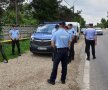 Poliția și Jandarmeria, prezenta la Săftica // FOTO: Raed Krishan