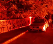 VIDEO+FOTO Ultrașii dinamoviști continuă protestele » Au fost acasă la Mircea Rednic, apoi la Bogdan Bălănescu: s-a lăsat cu injurii și amenințări!