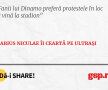 Fanii lui Dinamo preferă protestele în loc să vină la stadion