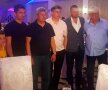 În frunte cu Răzvan și Mircea Lucescu, legendele lui Dinamo și Rapid au urmărit remiza naționalei cu Norvegia dintr-un local de fițe // FOTO: Eduard Apostol (GSP.ro)