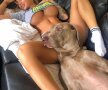 FOTO Jessica Weaver șochează cu noul look: și-a făcut mărire de sâni și abia îi mai încap în tricou!