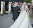 FOTO: GettyImages // Pilar Rubio, alături de tatăl său