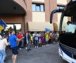 „Tricolorii” U21 au fost primiți cu brațele deschise în Forli //Foto: Raed Krishan