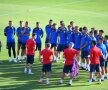 START. România U21 debutează astăzi la Euro 2019, împotriva Croației U21. Jucătorii au fost ochi și urechi la ședința de pregătire dinaintea partidei (foto: Raed Krishan, GSP)