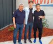 Mircea Lucescu, Matei Lucescu și Răzvan Lucescu // Foto: Eduard Apostol