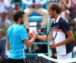 Gilles Simon (în stânga) și Daniil Medvedev // FOTO: Guliver/Getty Images